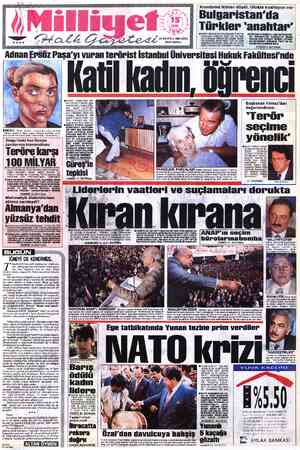  EŞKALİ Görgü tanıkları, üniversiteli kadın teröristi sarışın, Saçlarını topuz Yapan, elmacık kemikleri çıkık, sivri Burunlu