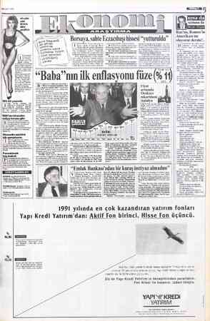  SŞUBAT 1992 Ççamaşırı İ Üirateden firmaların Salışları İngiliz “iç giylm” mankeni Julie Ganton sayesinde artıyor. Defile...