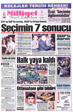  KOLEJLER TERCİH REHBERİ D B Bi - - 3 J D ei / 24 SAYFA © 3000LİRA ** kk (KDV DAHİL) eğayram tatilini geçirmek üzere dün esi