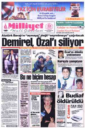  Nefis, çok değişik kurabiye, kek, pasta tarifleri; İkinci kitap bugün Milliyet'le bedava! Anadolu Liselerini kazananlar...