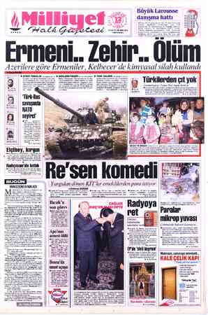 Milliyet sayfa 1