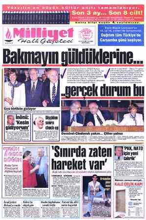  ğ £ Geniş bilgi bugün 4. sayfamızda. Eşsiz Büyük Larousse'un 15. ve 16. ciltleri de tamamlandı. Dağıtım tüm Türkiye'de <-...