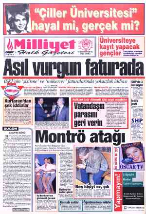 V"I e Asıl vuryun fatıurada ŞDT SEALAleE GAŞ 32 SAYFA©7000 TL (KDV DAHİL) İSKİ'nin şışırme ve 'mükerrer' faturalarında...