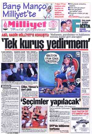  7'den 7îry€ ©ONU yıllârdır dinlediniz, | herkes onu — izlediniz. | bugün ve ©Artık sizin için yazıyor hel'gpazar ©Bu kez...