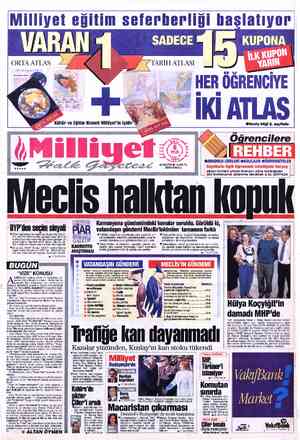  illiyet eğitim seferberliği başlatıyor ORTA ATLAS 1993 ; DEĞİŞEN AVRUPA ) >ı'.<ı (Z HER ÖĞRENCİYE “ İKİ ATLAS ©Geniş bilgi 6.