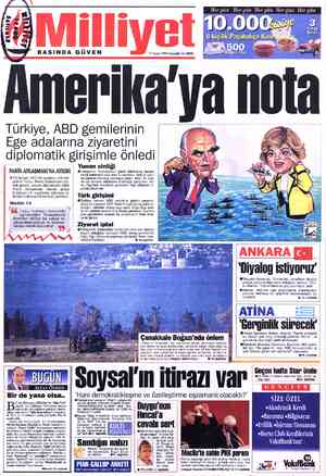  BASINDA GÜVEN —’—?J'hşimı'l' *Mğıbamjs Kasâ ı,ak a: " DOO v 17 Kasım 1994 Perşembe 150001 — T EŞ T ATİ Türkiye, ABD...