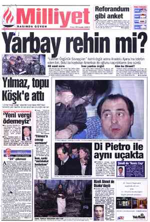  P B Referandum y gibi anket ©TOBB “Kürt anketi” yaptırıyor. Bölge halkının nabzını tut- mayı hedefleyen ankette “Türkiye...