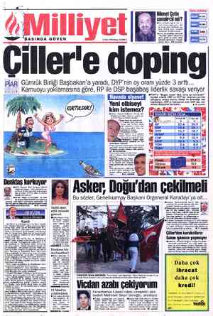  12 Mart 1995 Pazar 15.000 TL [”#ASINDA GÜVEN Hikmet Çetin sansürcü mü? ©Son canlandırdığı iki kişi, Le- vent Kırca'yı hayli
