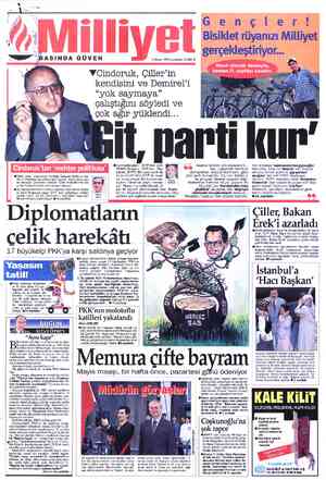 Milliyet sayfa 1