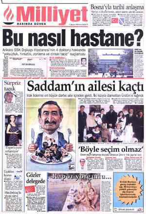  ——a—” BAS INDA GÜVEN 11 Ağustos 1995 Cuma 20.000 Bosna'yla tarihi anlaşma Türkiye ile Bosna-Hersek, askeri alanda işbirliği