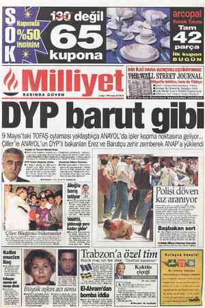  arcopal Yemek Takımı l_( * kupona — B U ee BİR İl xIİ)/*l'/*(Il(îlxll ŞTİRİYORUZ SIREKT JOURNAL Milliyet'le birlikte, hem de