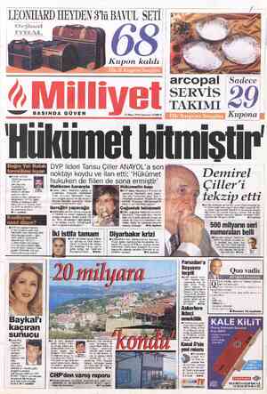  LEONHARD HEYDEN 3'lü BAVUL SETİ Kupon kaldı rcop_al Sadece SERVİS 2 9 ? TAKIMI | ... .e BASINDA GÜVEN 25 Mayıs 1996 Cumartesi