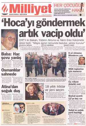  IĞUR IAKK e | 3 N ) » İER ÇOC ÇOCUK HAKLARI KOMİSYONU TARAFINDAN HAZIRLANAN ÇOCUK HAKLARI BİLDİRGESİ YARIN MİLLİYET'TE a...