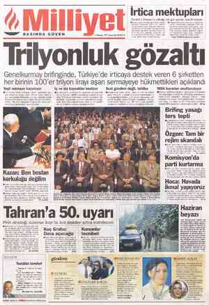 İrtica mektupları Demirel'in Erbakan'a yolladığı çok gizli uyarılar, kozmik kasada HDemirel, devlet işleriyle ilgili olarak,