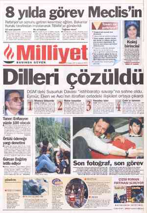  8 yılda görev Mecl Refahyol'un sonunu getiren kesintisiz eğitim, Bakanlar Kurulu tarafından imzalanarak TBMM'ye gönderildi Bu