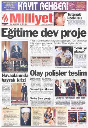  ANADOLU LİSELERİ KOLEJLER FEN LİSELERİ — MESLEK LİSELERİ ÜNİVERSİTE Tutanakî korkusu HEMGK tutanaklarının açıklanacağı haberi