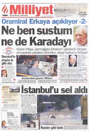  we—ee” BASINDA GÜVEN vW / Sekiz yıla İran desteği Yalçın DOĞAN'ın yazısı 13.sayfada N Milliyet'in Milli Eğitim Vakfı ile...