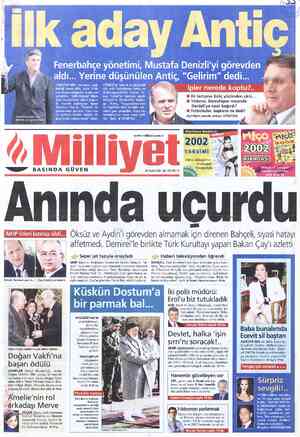  M keei H İlk tartışma Baliç yüzünden çıktı H Yıldırım, Denizlispor maçında Denizli'ye nasıl bağırdı? ö ğ m d o-  lifler Ç A k