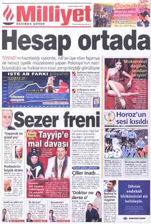  vwww.milliyet.com.tr «eee” BASINDA GÜVEN Ş 7 Haziran 2002 Cuma 200.000 TL 'ın hazırladığı raporda, AB'ye üye olan İspanya ile