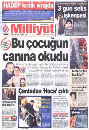 ) ritik vira l L £ Anayasa Mahkemesi, HADEP hakkındaki kapatma davasını 5 Eylül sonrası gündeme alıp sonuçlandırma eğiliminde
