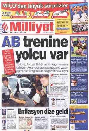  Üç müthiş armağan O www.milliyet.com.tr Marsık'ın defteri, çizgi - bulmaca - oyun... Ve daha neler neler... BASINDA GÜVEN 4