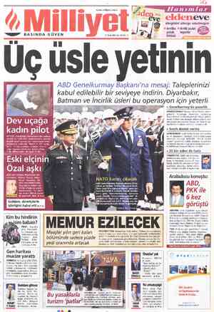  ——e” BASINDA | Saddam, denatçilerle © işbirliğini kabul etti m21'de SAA GÜVEN Wwww.milliyet.com.tr 21 Ocak 2003 Salı 200.000