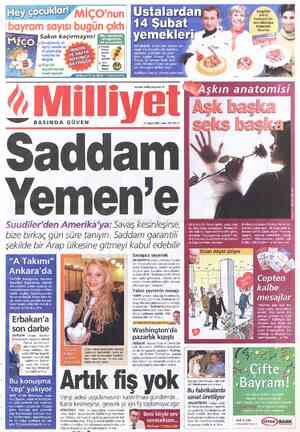  Sakın kaçırmayın! En eğlenceli, en ilginç konular ve en güzel çizgi romanlar bu dergide Miço'yla bayramınız cok neşeli...