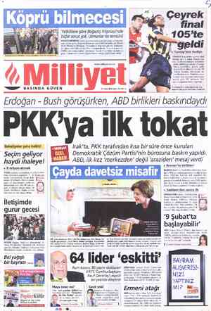  Yetkililere göre Boğaziçi Köprüsü'nde hiçbir sorun yok. Uzmanlar ise temkinli HALATLARINDAN birinin kopması nedeniyle...