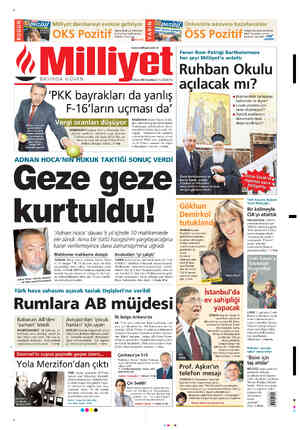  Üniversite sınavına hazırlananlar OSS Pozitif Fener Rum Patriği Bartholomeos her şeyi Milliyet'e anlattı Ruhban Okulu...