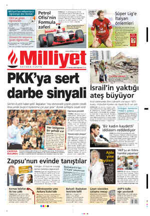  Milliyet'ten milyonlarca Petroı FORMULA 1'in alt kategorisi GP2'de Gökdeniz'le SA - n Petrol Ofisi'nin takımı FMS...