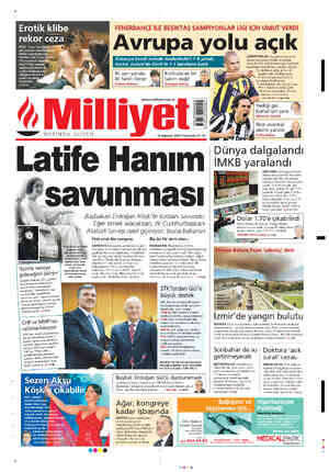  Erotik klibe rekor ceza RTÜK, “Love You Morı adlı şarkının cinselli klibini yayımladığı için Number One TV'ye 3: YTL ceza...