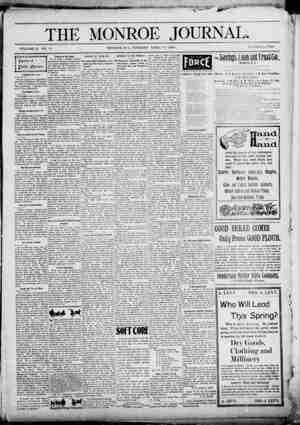 The Monroe Journal Newspaper April 14, 1903 kapağı