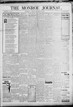 The Monroe Journal Newspaper September 8, 1903 kapağı