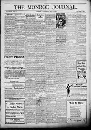 The Monroe Journal Newspaper May 10, 1904 kapağı