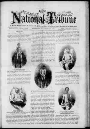 The National Tribune Newspaper February 1, 1878 kapağı