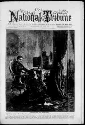 The National Tribune Newspaper June 1, 1879 kapağı