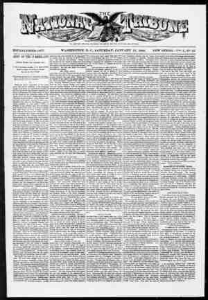 The National Tribune Newspaper January 21, 1882 kapağı