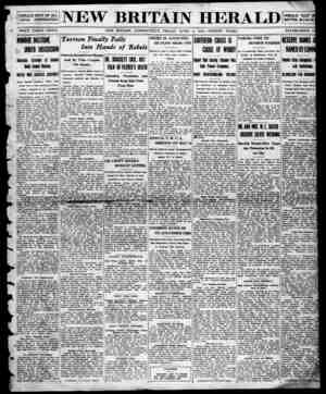 New Britain Herald Newspaper April 3, 1914 kapağı