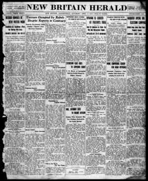 New Britain Herald Newspaper April 4, 1914 kapağı