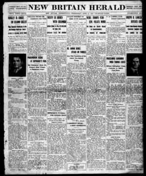 New Britain Herald Newspaper April 8, 1914 kapağı