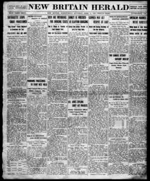 New Britain Herald Newspaper April 11, 1914 kapağı