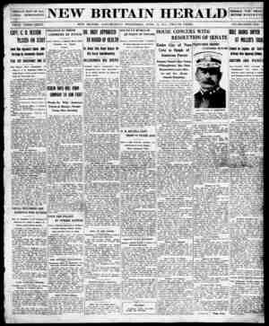 New Britain Herald Newspaper April 22, 1914 kapağı