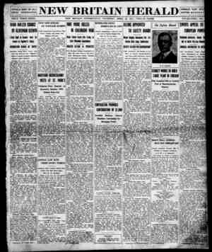 New Britain Herald Newspaper April 30, 1914 kapağı