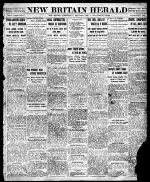New Britain Herald Newspaper May 2, 1914 kapağı