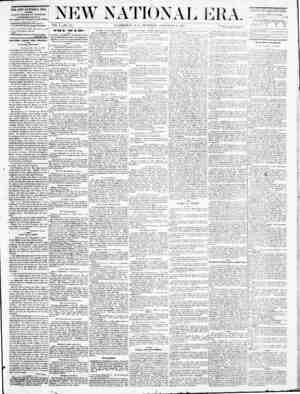 New National Era Newspaper September 8, 1870 kapağı