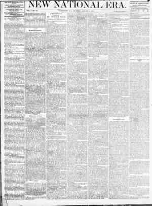 New National Era Newspaper January 5, 1871 kapağı