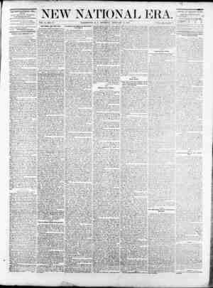 New National Era Newspaper February 16, 1871 kapağı