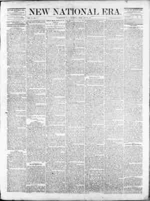 New National Era Newspaper February 23, 1871 kapağı