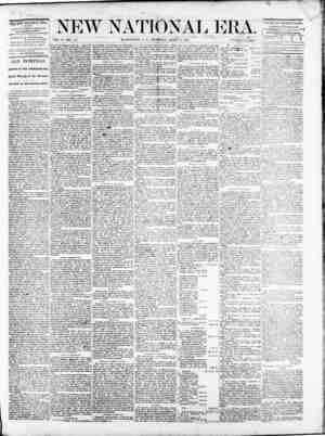 New National Era Newspaper April 13, 1871 kapağı