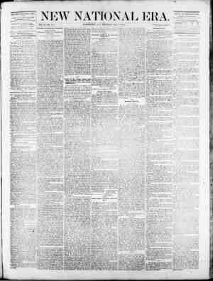 New National Era Newspaper May 4, 1871 kapağı